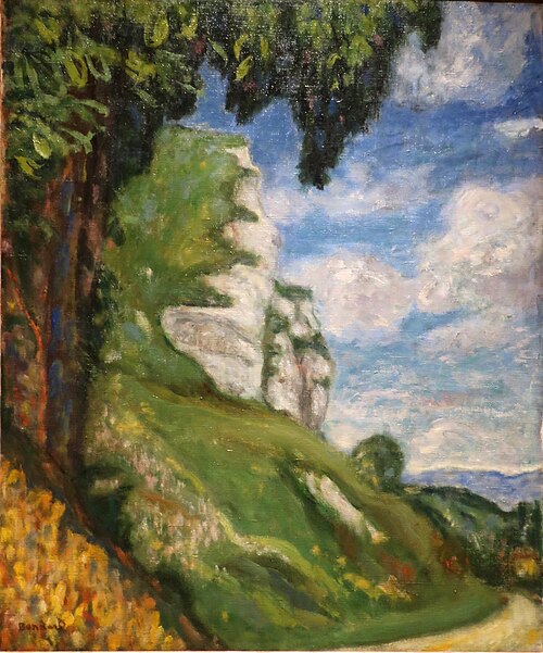 Les falaises de Saint-Adrion, , Pierre Bonnard