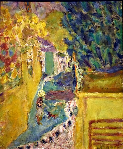 L'Escalier du Cannet, 1946, Pierre Bonnard