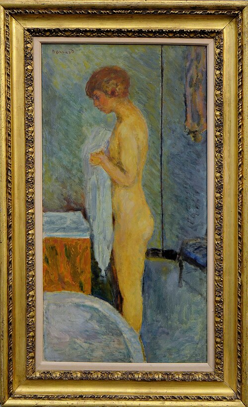 Marthe à sa toilette, 1919, Pierre Bonnard