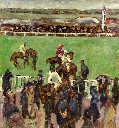 At the Races, 1894, Pierre Bonnard