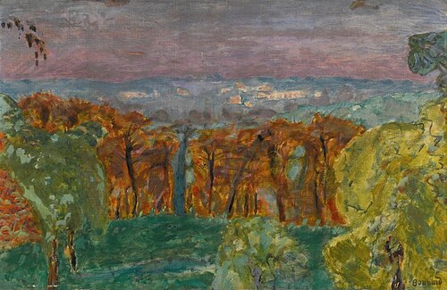 Bois en Automne, 1939, Pierre Bonnard