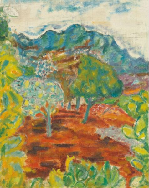 CITRONNIERS AU CANNET, 1940, Pierre Bonnard