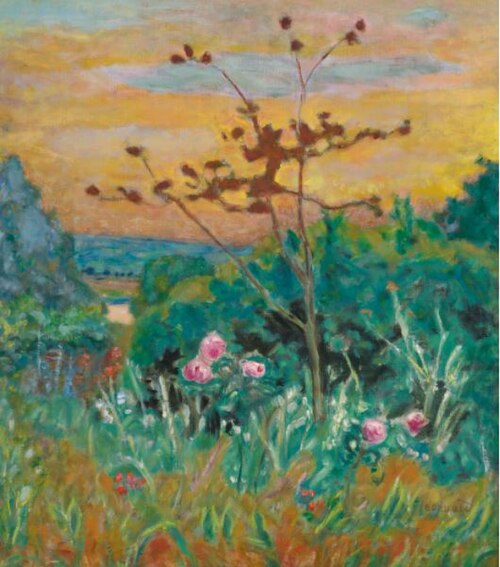 JARDIN À VERNONNET, 1915, Pierre Bonnard