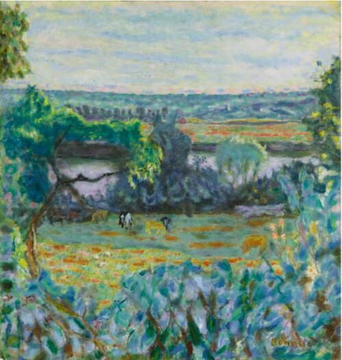 JOUR DÉCLINANT; VERNON, LE SOIR, 1926, Pierre Bonnard