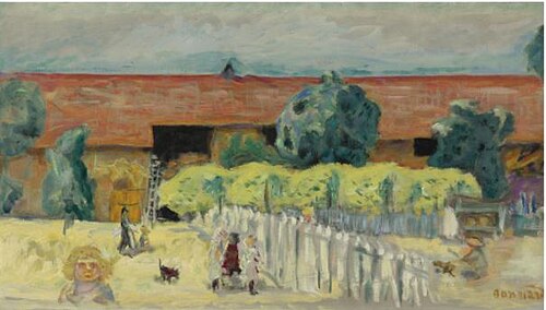 LA FERME, 1912, Pierre Bonnard