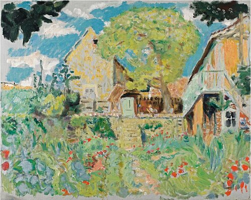MA ROULOTTE À VERNONNET, 1912, Pierre Bonnard