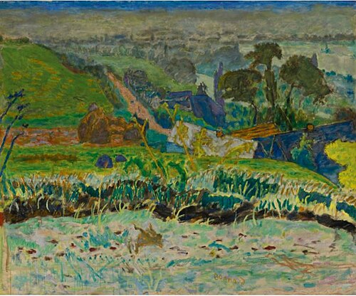 MATINÉE D’AUTOMNE (LA GRANDE VUE DE VERNON), 1922, Pierre Bonnard