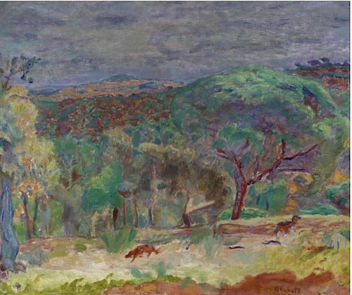 LE RAVIN, 1921, Pierre Bonnard