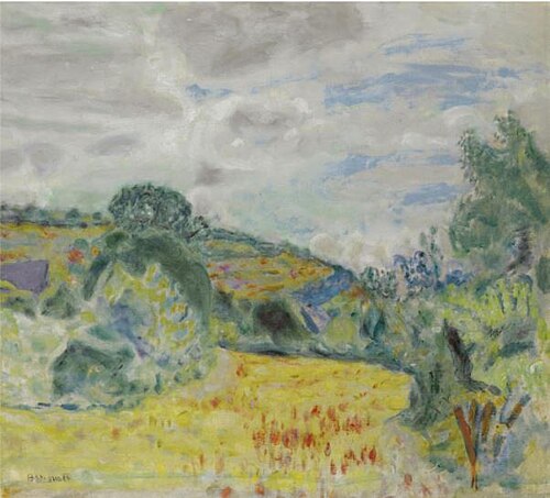 Landscape, 1921, Pierre Bonnard