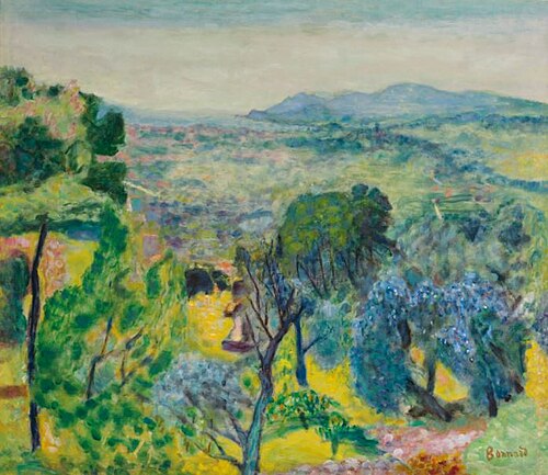 PAYSAGE DE CANNET, 1925, Pierre Bonnard