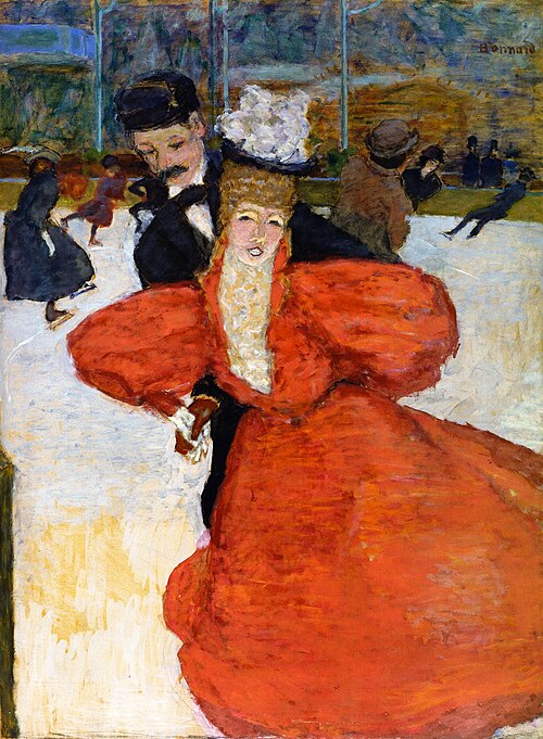 The Skaters, 1947, Pierre Bonnard