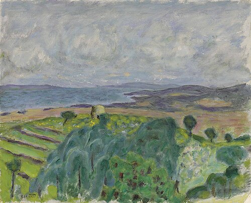 Bord de mer avec paysage, 1912, Pierre Bonnard