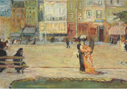 Boulevard de Clichy ou Scène de rue à Paris, 1900, Pierre Bonnard