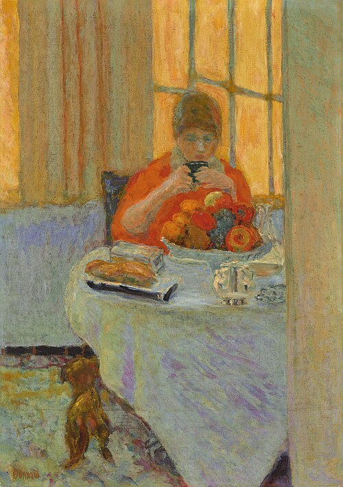 Le Petit Déjeuner, 1917, Pierre Bonnard