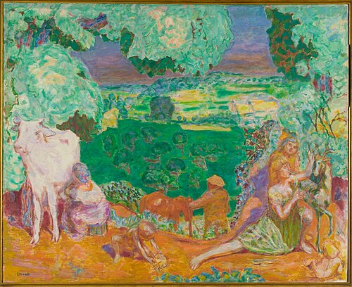 La Symphonie pastorale, 1918, Pierre Bonnard