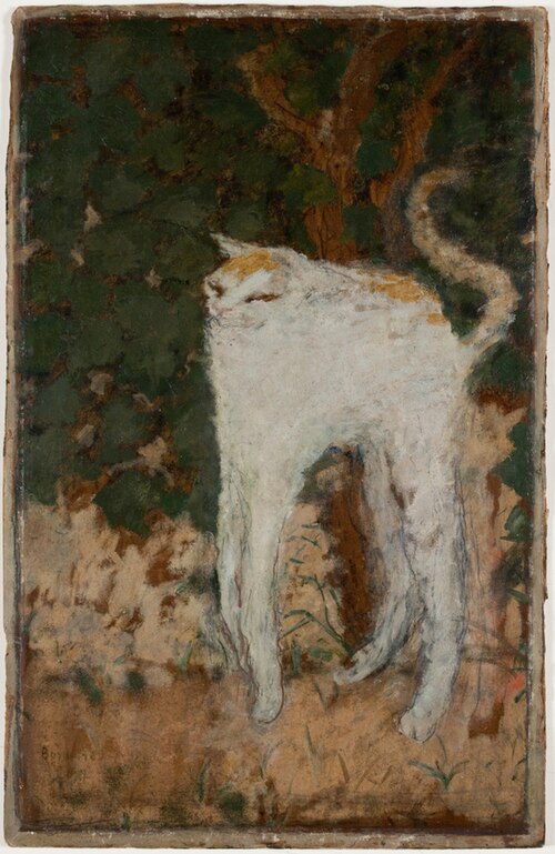 Le Chat blanc, 1894, Pierre Bonnard