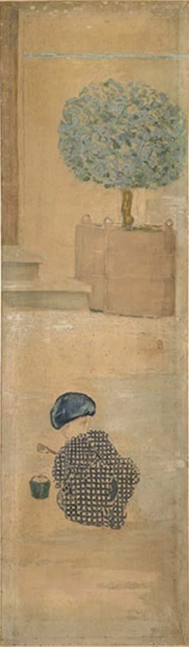 L'Enfant au pâté de sable, 1894, Pierre Bonnard