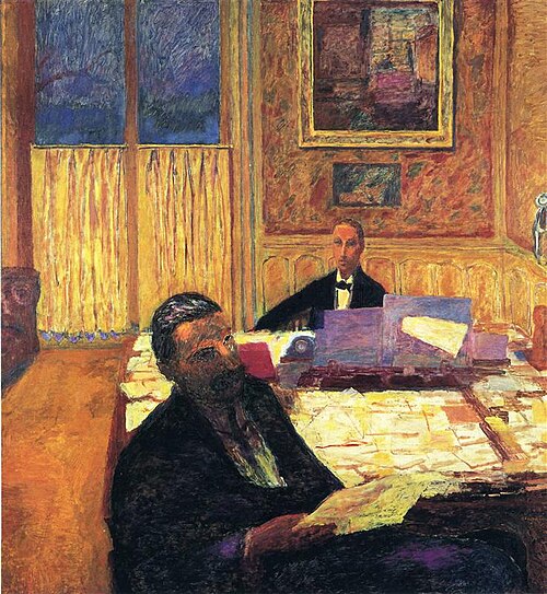The brothers Bernheim-Jeune, 1920, Pierre Bonnard