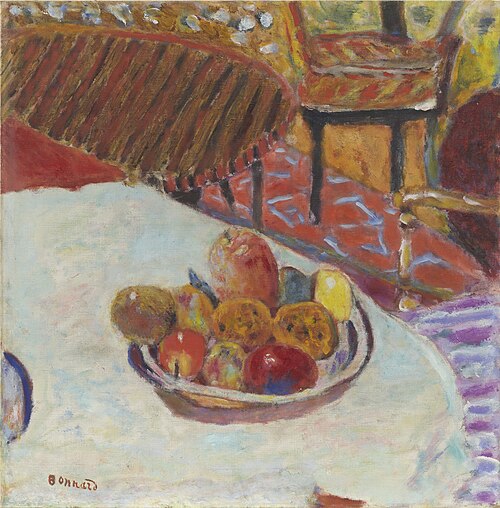 Nature morte, 1939, Pierre Bonnard