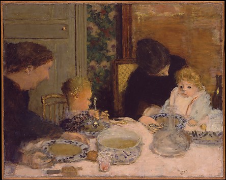 The Children's Meal, 1895, Pierre Bonnard