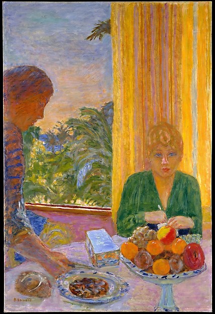 The Green Blouse, 1919, Pierre Bonnard