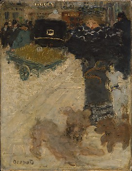 Street Scene, Place Clichy, 1895, Pierre Bonnard