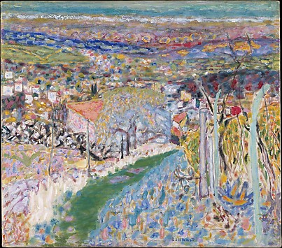 Landscape in the South (Le Cannet), 1947, Pierre Bonnard