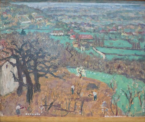 Dauphine Landscape, 1899, Pierre Bonnard