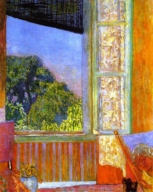 La fenêtre ouverte, 1921, Pierre Bonnard