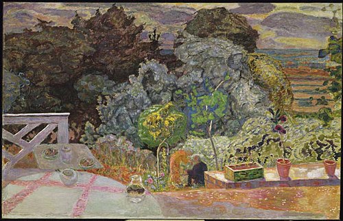La terrasse, 1918, Pierre Bonnard
