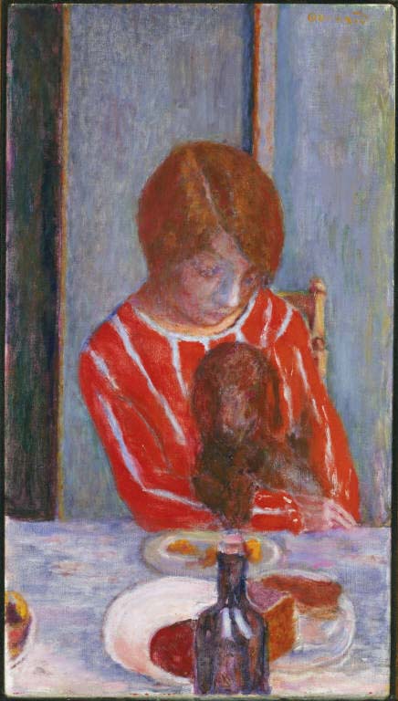 Femme avec chien, 1922, Pierre Bonnard