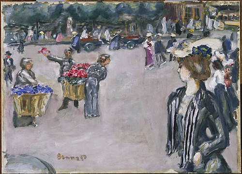 Movement of the Street, 1907, Pierre Bonnard
