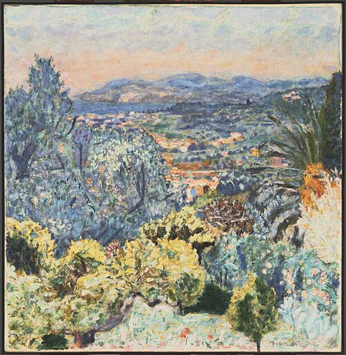 La Côte d'Azur, 1923, Pierre Bonnard