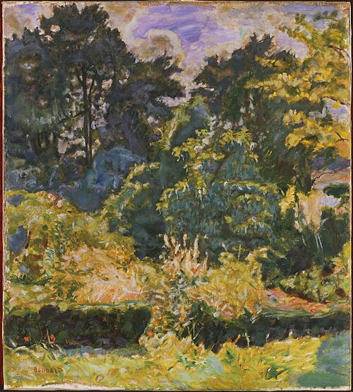 Bois en été, 1927, Pierre Bonnard