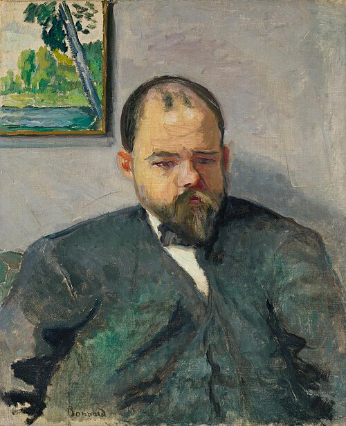 Portrait of Ambroise Vollard, 1904, Pierre Bonnard