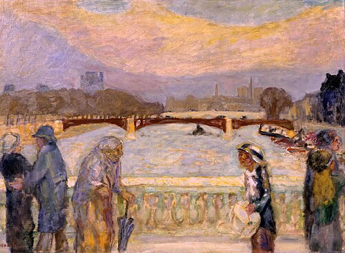 Pont de la Concorde, 1913, Pierre Bonnard