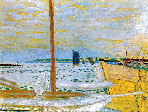 The Yellow Boat, 1937, Pierre Bonnard