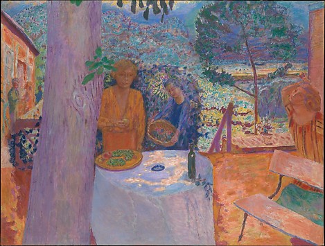The Terrace at Vernonnet, 1939, Pierre Bonnard