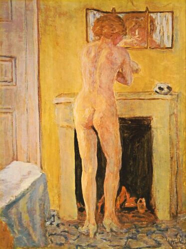 Nu devant la cheminée, 1919, Pierre Bonnard