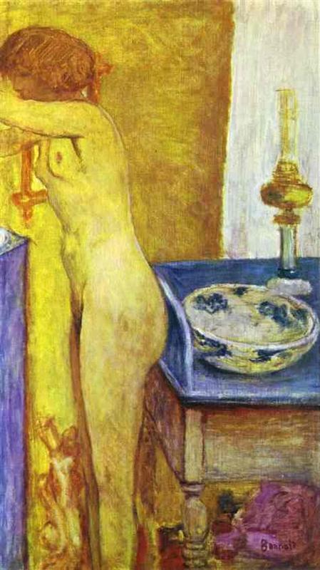 Nude at the Toilet Table, 1925, Pierre Bonnard
