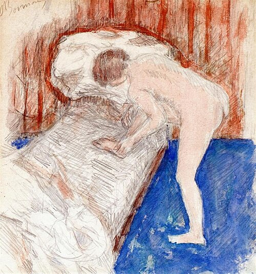 Nude in an Interior, 1921, Pierre Bonnard