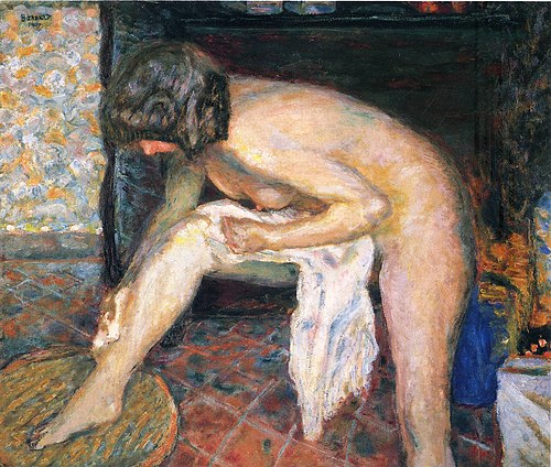 Femme penchée, 1907, Pierre Bonnard