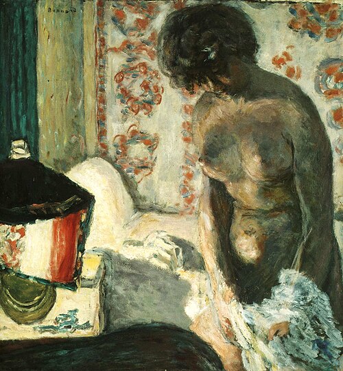 Nu à la lampe, 1910, Pierre Bonnard