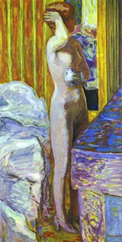 Standing nude, 1922, Pierre Bonnard
