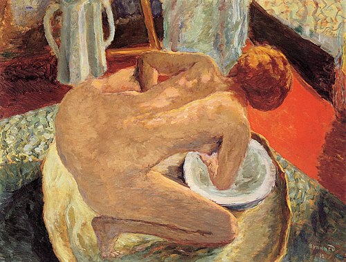 Woman in a Tub, 1912, Pierre Bonnard