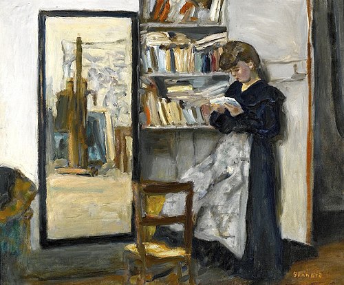 La Lecture, , Pierre Bonnard