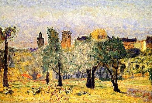 Paysage du Cannet, 1935, Pierre Bonnard