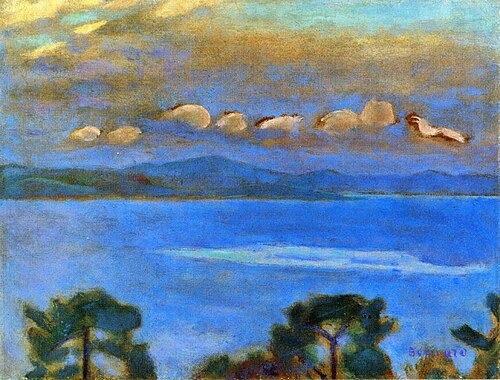 Night landscape, 1912, Pierre Bonnard