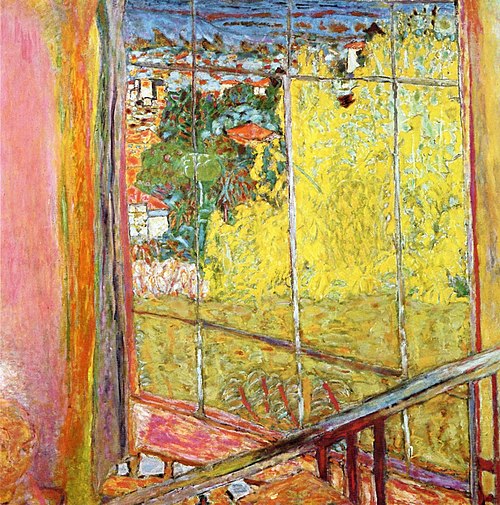 L'Atelier au mimosa, 1939, Pierre Bonnard