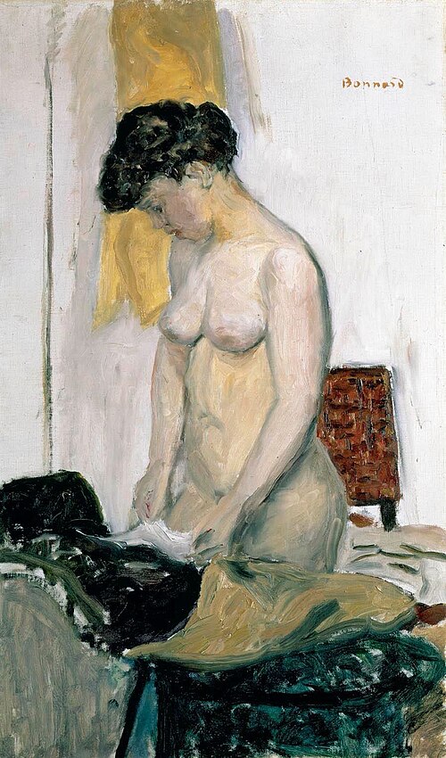 Nu debout, de profil, 1905, Pierre Bonnard